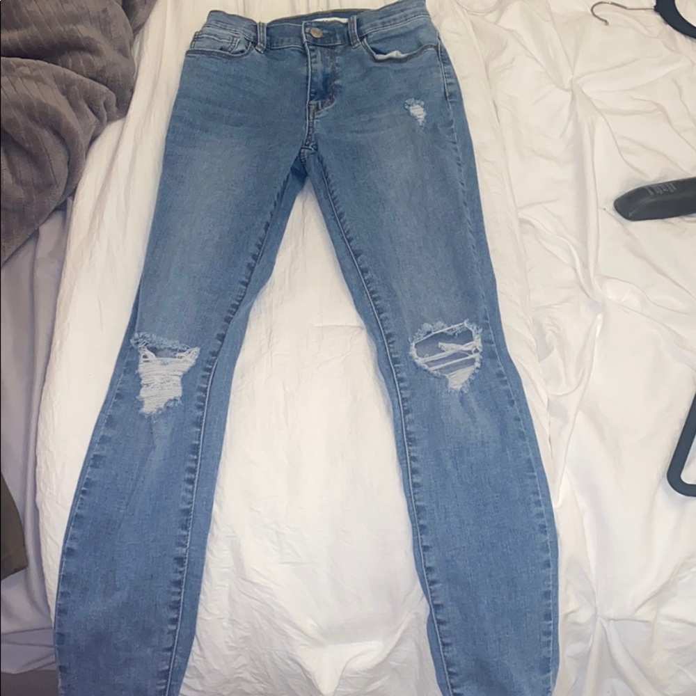 Blue washed jeans from pacsun